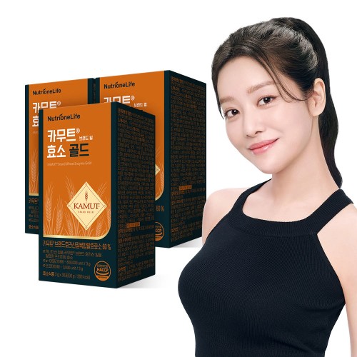 뉴트리원 카무트 효소 골드, 30포 3개로 챙기는 간편한 건강 습관
