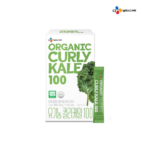CJ웰케어 유기농 컬리케일 100 간편하게 챙기는 건강 루틴
