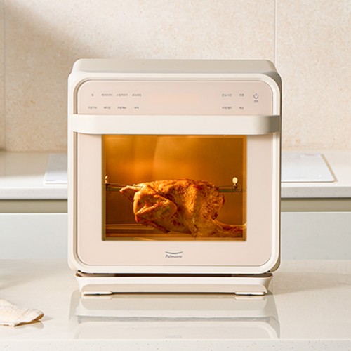 풀무원 스팀쿡 에어프라이어 15L 오트베이지, 건강한 식탁을 위한 스마트한 선택!