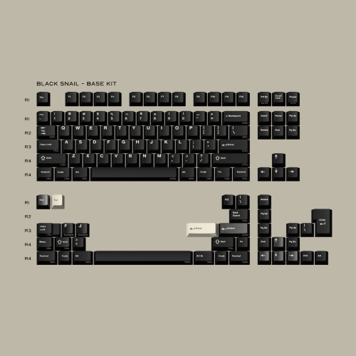 GMK CYL Black Snail 키캡: 감성 키보드 완성템 탄생