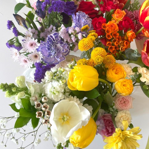 루담하우스 원하는 색 생화 꽃다발, 특별한 날을 위한 감동 선물