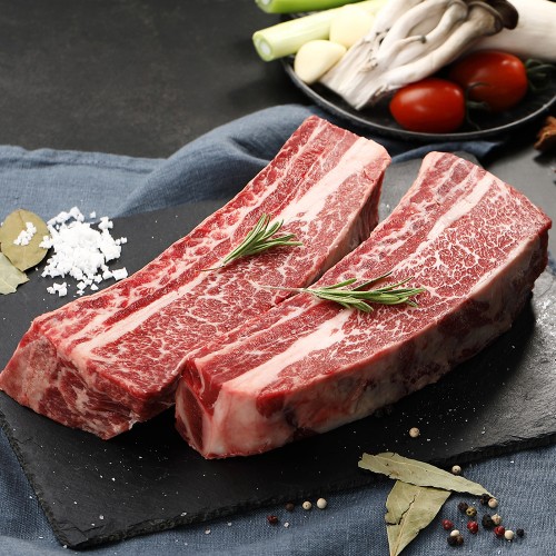 바라던 캠핑고기 우대갈비 1kg 678 꽃갈비 600g 캠핑 소고기 소스포함 대표 이미지