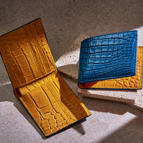 더퀴르 남자 명품 파티나 악어가죽 지갑, 흔치 않은 선물 고민 해결