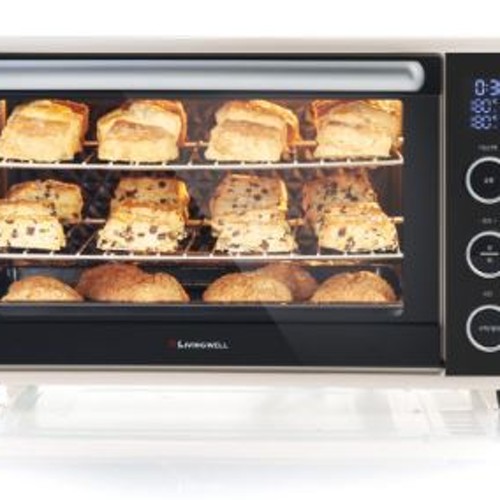 리빙웰 30L 컨벡션 디지털 전기오븐 상하열선 독립조절 베이킹 오븐 OV300A 대표 이미지