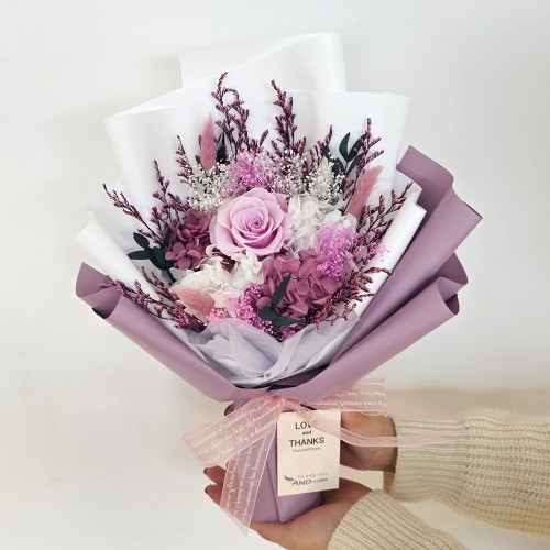 앤드플라워 프리저브드 꽃다발, 시들지 않는 졸업 입학 선물로 딱!