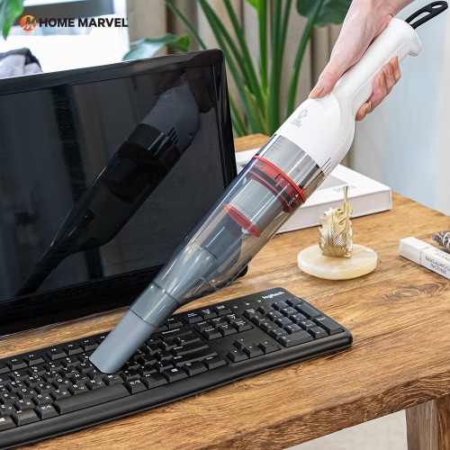 [+필터1개]홈마블 무선청소기 원룸 자취방 먼지청소 머리카락 미니 핸디청소기 H80 대표 이미지