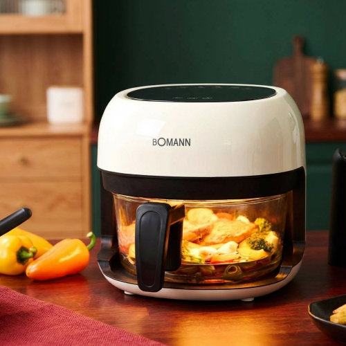 보만 저소음 유리에어프라이어 4L, 주방 필수템 되네요