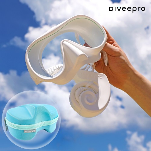 다이비프로 포켓다이브 스노쿨링 마스크 폴더블 휴대용 물안경 대표 이미지