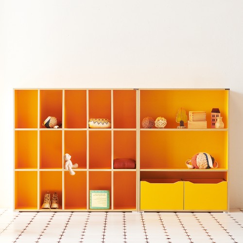 비비E0 전면 책장 교구장 아기 어린이 책장 세트 대표 이미지