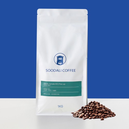 [수달리커피] 산미 없이 고소한 원두 1kg, 커피 애호가의 솔직 후기