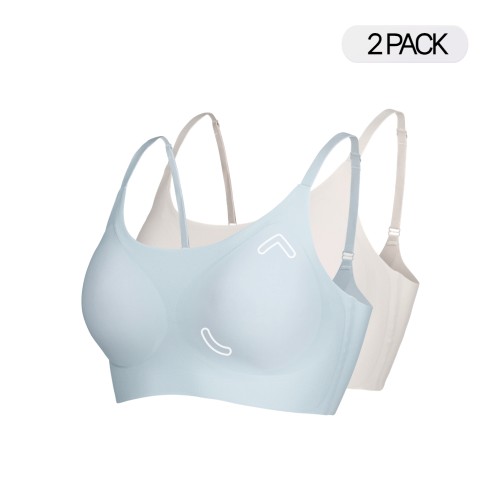 [2pack] 듀오 심리스브라 솔직 후기: 얇은 어깨끈에 편안함까지 만족스러워요