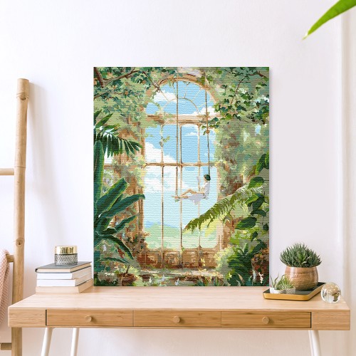 명화그리기, 숲의 아이 40x50cm 솔직 후기 (감성 취미 완성!)