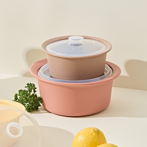 퍼기 대용량 이유식찜기 전자레인지 실리콘 용기 대표 이미지