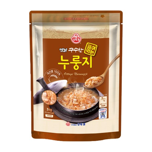 오뚜기 옛날 구수한 끓여먹는 누룽지 국산 3kg 외 2종 대표 이미지