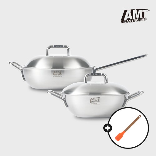 AMT 샤프 2종 세트(양수웍 22cm, 편수웍 28cm) 대표 이미지