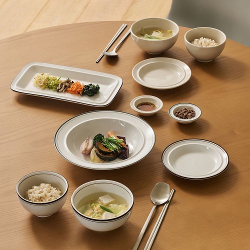 윤도자기 코지 그릇세트 10P 신혼 식탁 분위기 변신