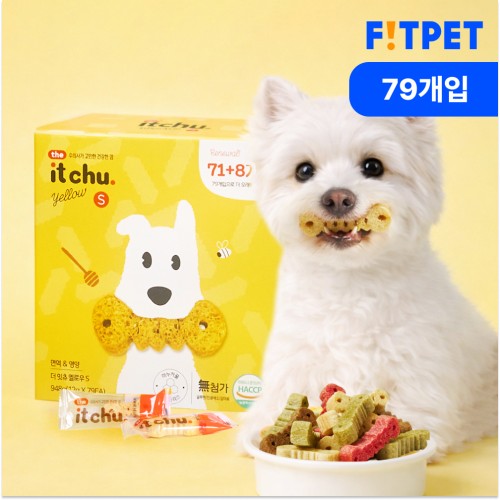 핏펫 잇츄 개껌 79개입, 강아지 치석 제거 효과 대박!
