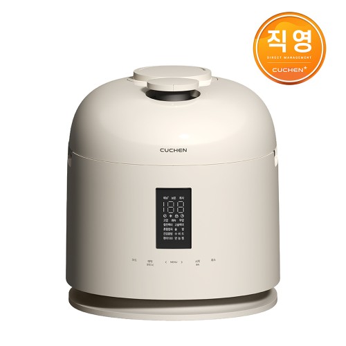 [최대 12% 슈퍼 적립] 쿠첸 123 10인용 풀스테인리스 듀얼프레셔 IH압력밥솥 CRT-XPD1080SEGI 대표 이미지