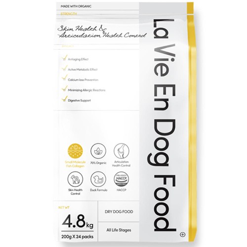 라비앙독 강아지 사료, 한 달 사용 후 눈물 자국 줄었어요