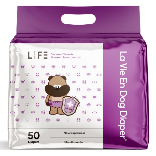 라비앙독 수컷 강아지 기저귀 L 사이즈 한 달 사용 후기