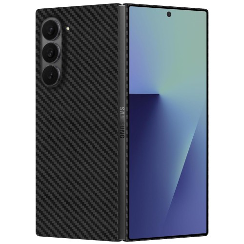 그리핑 맥세이프 아라미드 슬림 하드 리얼 카본 폰 케이스 블랙, 갤럭시Z 폴드7 대표 이미지