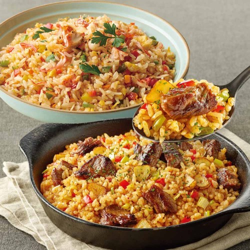 애슐리 갈릭 스테이크 볶음밥 4인분 + 랍스터 볶음밥 4인분 외 10종 대표 이미지