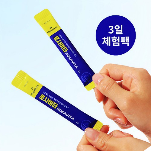 [로사비타] 홍경천 추출물 식약처 인정 스트레스 피로개선 영양제 6포, 1개 대표 이미지