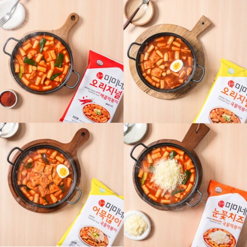미미네 떡볶이 인기 9종 밀키트 , 4봉 골라담기 대표 이미지