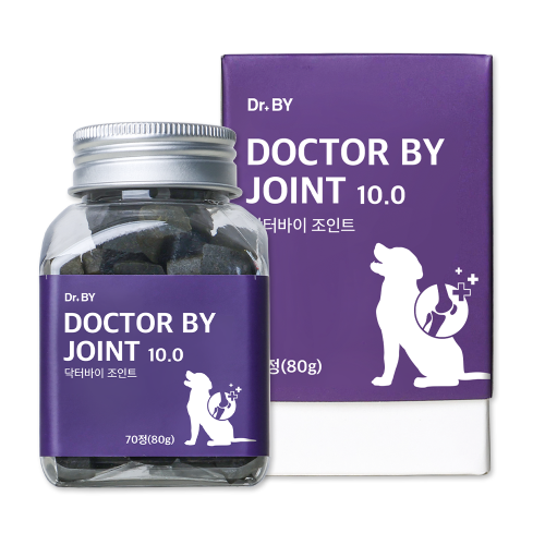 닥터바이 강아지 관절 영양제 슬개골 탈구 무릎 고관절 케어 절뚝거림 조인트, 70정, 1개 대표 이미지