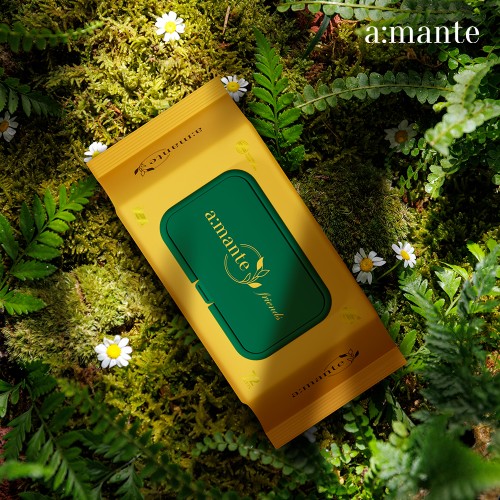 아망떼 물티슈 프렌즈 70평량 도톰한 두꺼운 신생아 유아 아기물티슈 엠보싱 캡형 10팩 대표 이미지