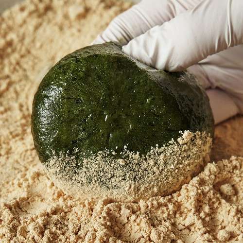 30년 전통 쑥인절미 해풍쑥떡 쑥떡 영양떡 1kg + 콩고물 150g 개별포장 식사대용 대표 이미지