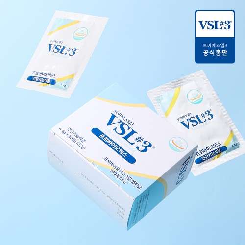 [1+1] VSL#3 브이에스엘3 성인용 냉장 생유산균 프로바이오틱스 30포 2개 구성품