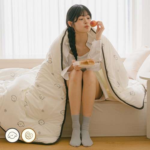 [네이버단독 신상특가] 바자르 폼포밍 소프트워싱 먼지없는 사계절 차렵이불 SS 구성품