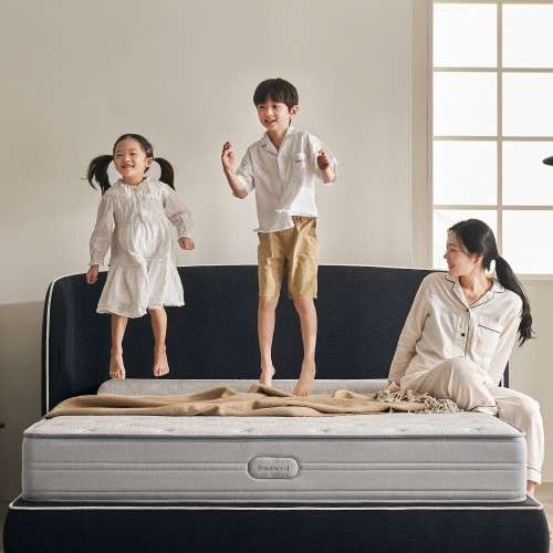 슬립퍼 밸런스드 프라임 단단한 허리 침대 매트리스 스프링 쿨폼 25cm, SS(슈퍼싱글), 하드 디자인