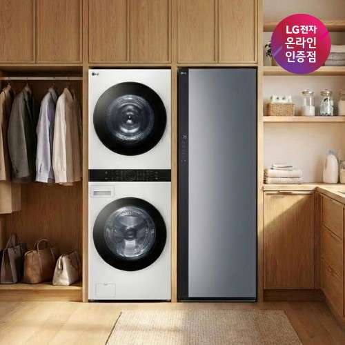 LG 트롬 오브제컬렉션 워시타워 + LG 스타일러 (W21WAM + SC5GMR52) 대표 이미지