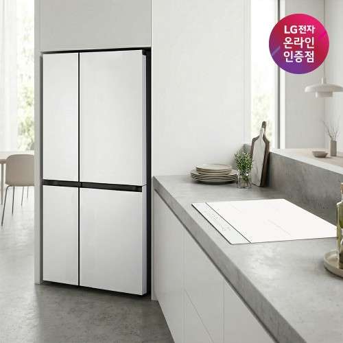 LG 디오스 AI 오브제컬렉션 냉장고 (양문형) + LG 디오스 인덕션 세트 (S836MQQ012 + BEI3QKHLOE) 대표 이미지