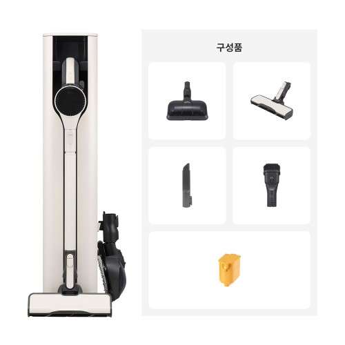 LG 트롬 오브제컬렉션 세탁기건조기 세트 + LG 코드제로 A9S (FX24ENR-GNG + AI927WA) 구성품