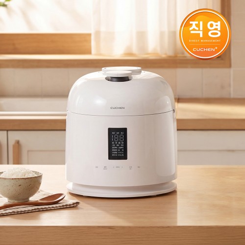 쿠첸 6인용 IH 압력밥솥, 퓨어화이트 써보니 주방이 화사해졌네요