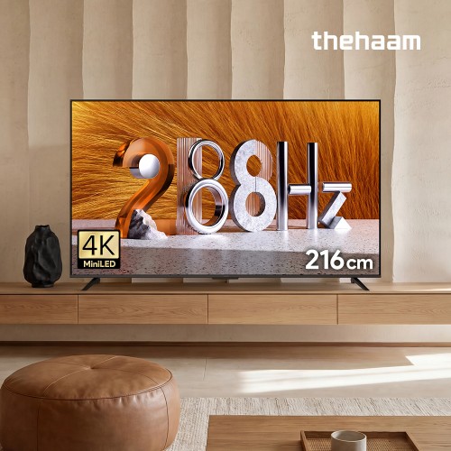 85인치TV 더함 UA851MINILED 288Hz 구글TV 사양
