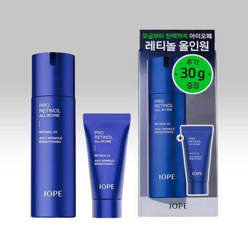 아이오페 레티놀 맨 프로 올인원 레티놀 120ml, 간편한 저녁 관리 추천